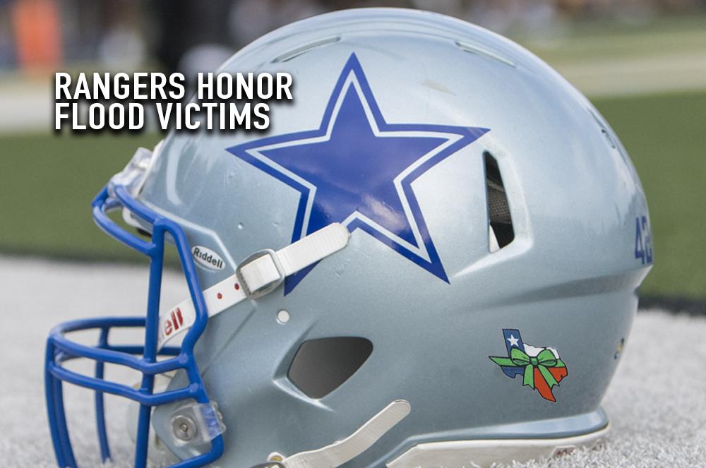 KC football to honor Texas flood victims with helmet stickers