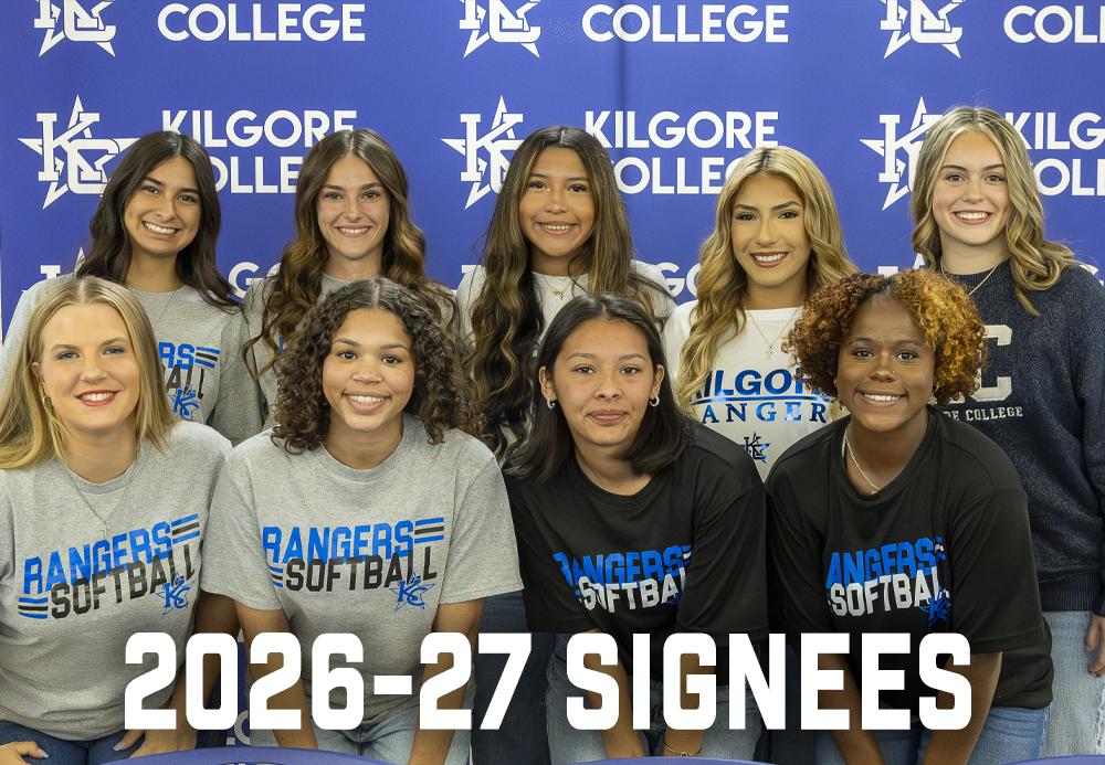 Softball team introduces nine signees for 2026-27 season at press conference